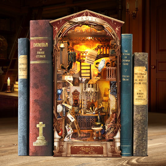 Magic Library Book Nook DIY Kit