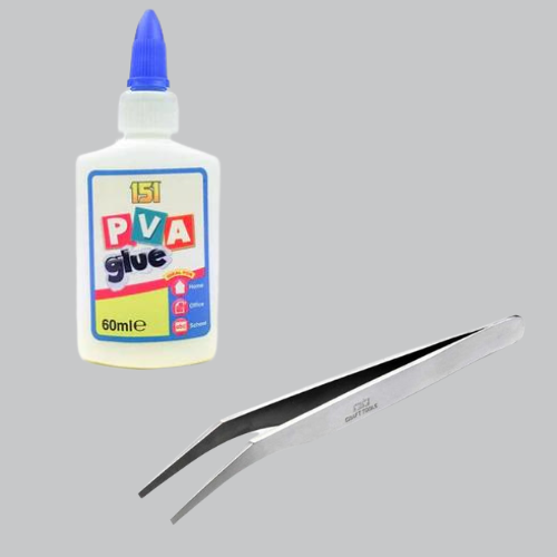 PVA Glue and Craft Tweezers