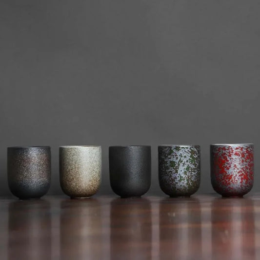 Japanese Style Drinking Cups Set of 5